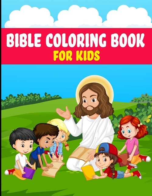Bible Coloring Book: Christmas book for kids ages 6-10 (Paperback)