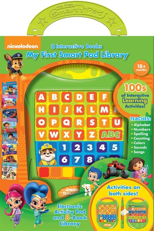 My First Smart Pad Nick Junior: Electronic Activity Pad and 8 -Book Library (Hardcover)