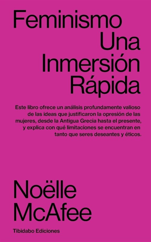 Feminismo: Una Inmersi? R?ida (Paperback)