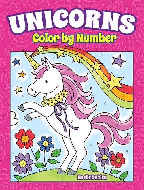 Unicorns Color by Number (Paperback)