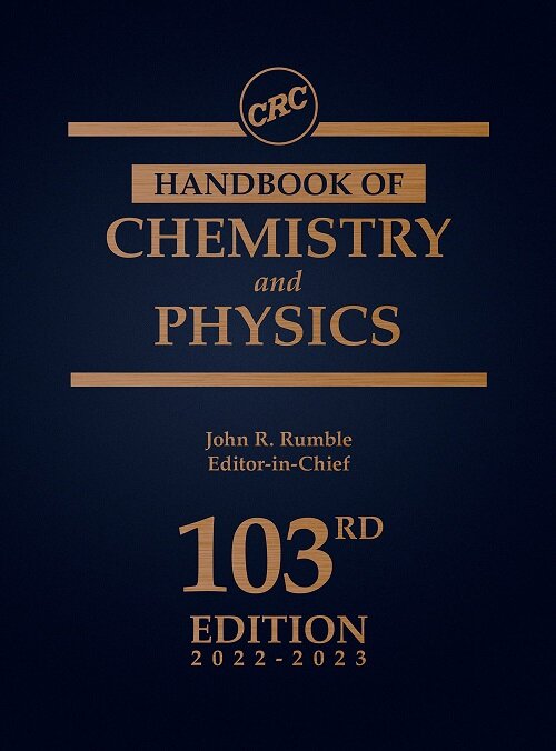 CRC Handbook of Chemistry and Physics (Hardcover, 103 ed)