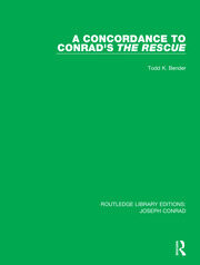 A Concordance to Conrads the Rescue (Paperback)