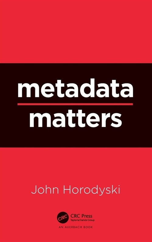 Metadata Matters (Hardcover)