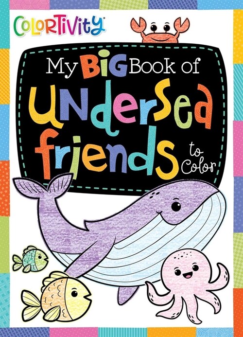 My Big Book of Undersea Friends to Color (Paperback)