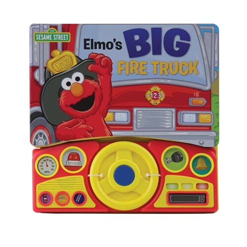 Sesame Street: Elmos Big Fire Truck Sound Book (Board Books)