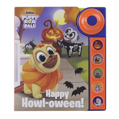 Disney Junior Puppy Dog Pals: Happy Howl-Oween! Sound Book (Board Books)