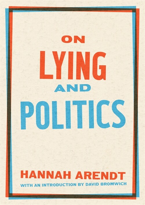 On Lying and Politics: A Library of America Special Publication (Paperback)