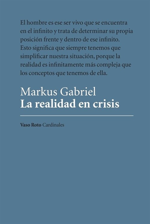 LA REALIDAD EN CRISIS (Paperback)
