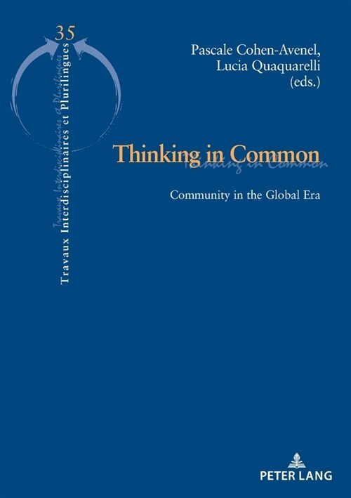 Thinking in Common: Community in the Global Era (Paperback)