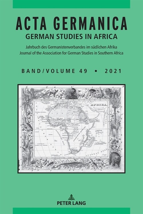 Acta Germanica: German Studies in Africa (Paperback)
