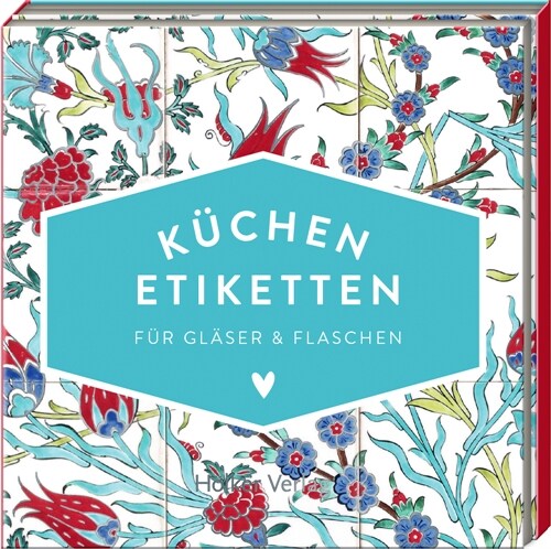 Kuchen-Etiketten fur Glaser & Flaschen (Turkis, Holker Kuchenpapeterie) (General Merchandise)