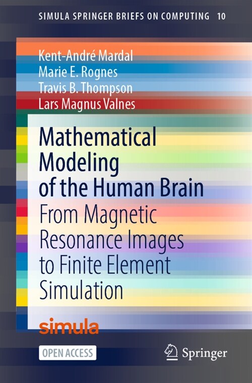 Mathematical Modeling of the Human Brain: From Magnetic Resonance Images to Finite Element Simulation (Paperback)