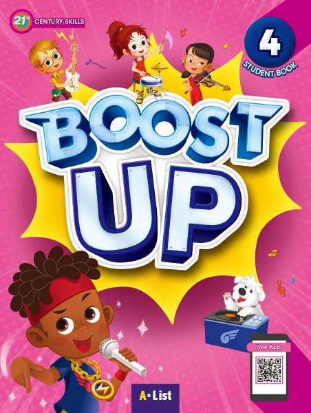 Boost Up 4 : Student Book with App (Paperback)