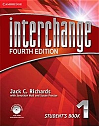 Interchange Level 1 Students Book with Self-study DVD-ROM and Online Workbook Pack (Package, 4 Revised edition)