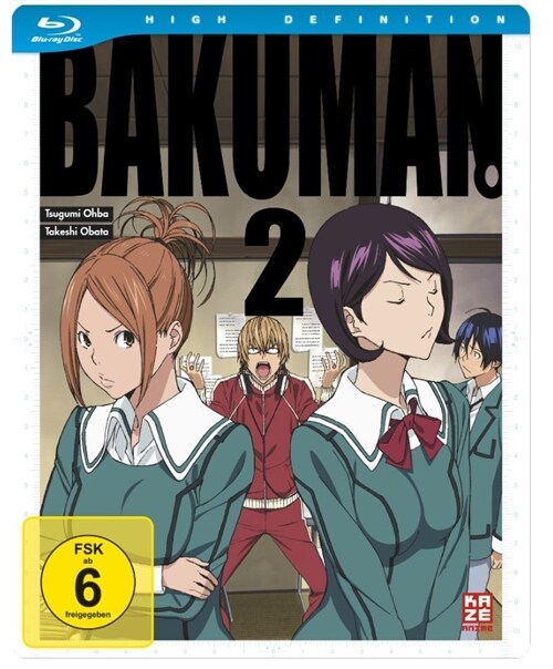 Bakuman - 1. Staffel. Tl.2, 1 Blu-ray (Blu-ray)