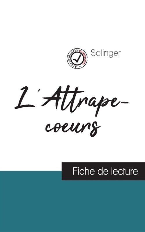 LAttrape-coeurs de Salinger (fiche de lecture et analyse compl?e de loeuvre) (Paperback)