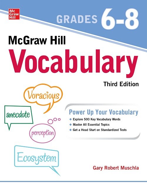 McGraw Hill Vocabulary Grades 6-8, Third Edition (Paperback, 3)