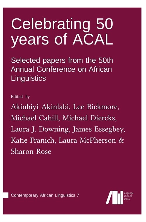 Celebrating 50 years of ACAL (Hardcover)