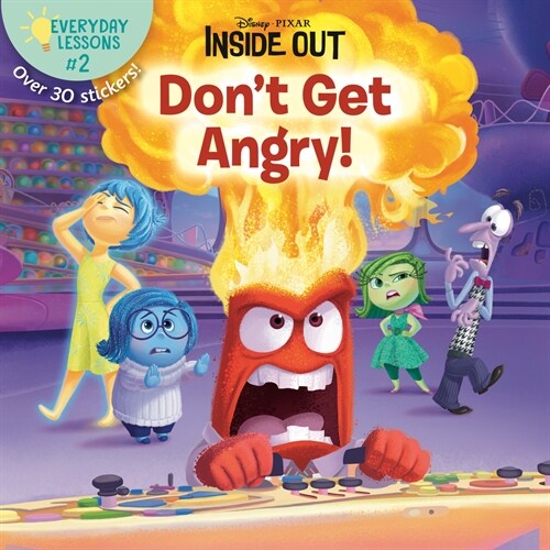 Everyday Lessons #2: Dont Get Angry! (Disney/Pixar Inside Out) (Paperback)