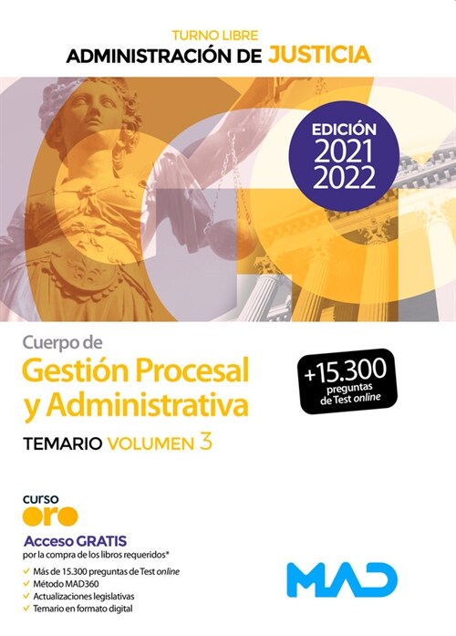 CUERPO GESTION PROCESAL Y ADMINISTRATIVA LA ADMINISTRA (Paperback)