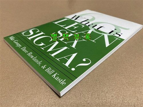[중고] What Is Lean Six SIGMA (Paperback)