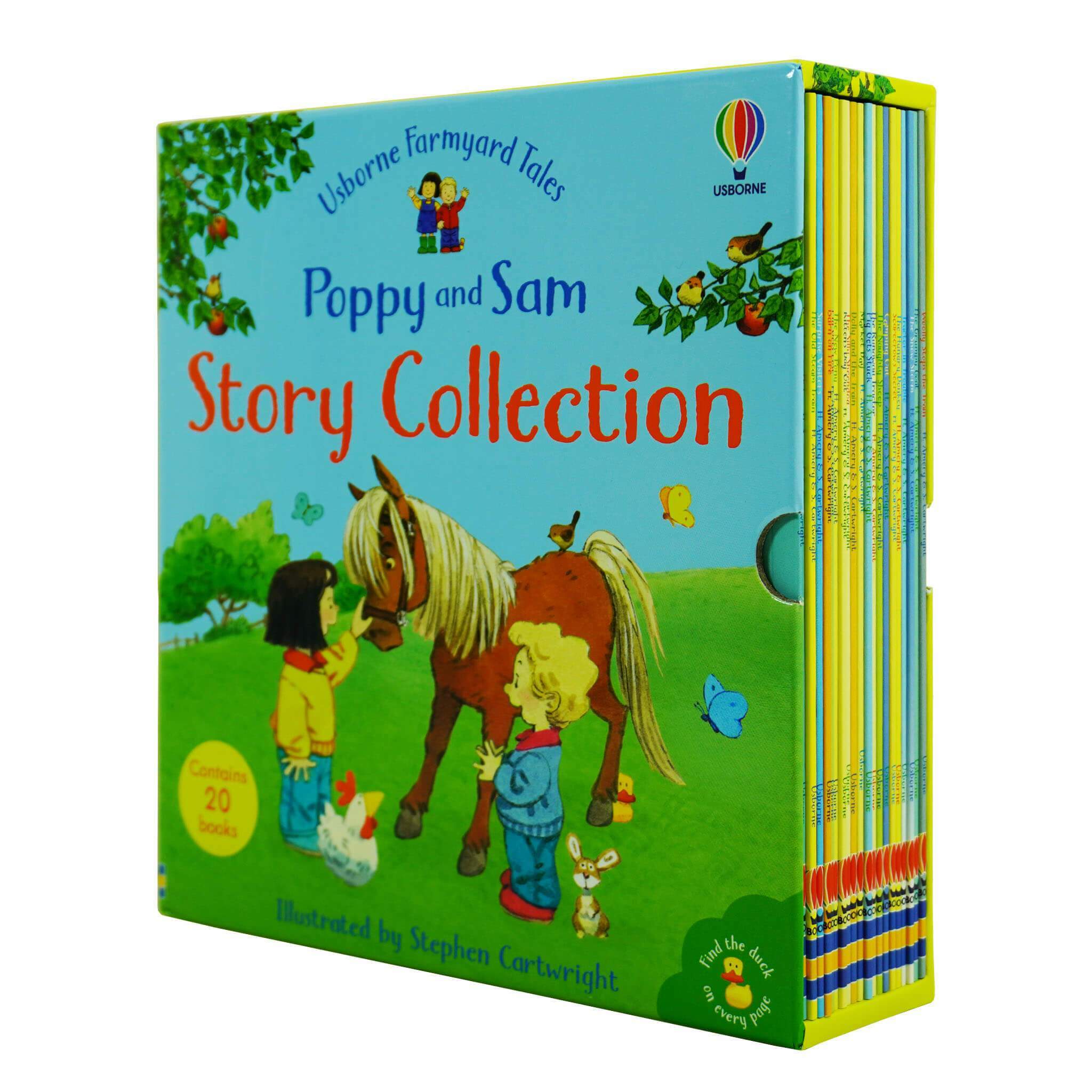 Usborne Farmyard Tales Poppy and Sam Story Collection 20 Books Set (Paperback 20권)