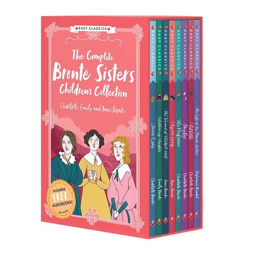 Easy Classics The Complete Bronte Sisters Childrens Collection Boxed Set (Paperback 8권 + QR코드)