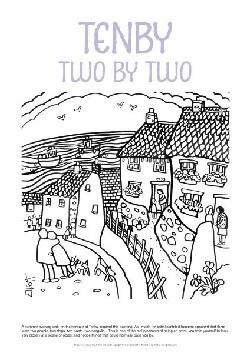 Helen Elliott Poster: Tenby Two by Two (Poster)