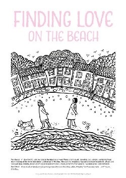 Helen Elliott Poster: Finding Love On The Beach (Poster)