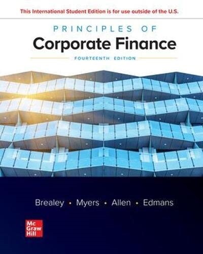 ISE Principles of Corporate Finance (Paperback, 14 ed)