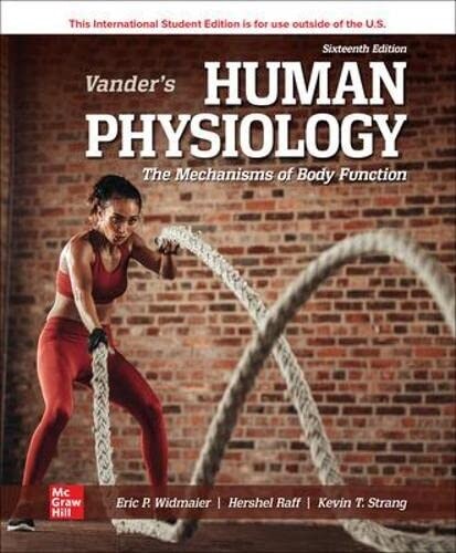ISE Vanders Human Physiology (Paperback, 16 ed)