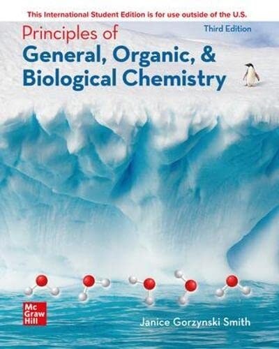 ISE Principles of General, Organic, & Biological Chemistry (Paperback, 3 ed)