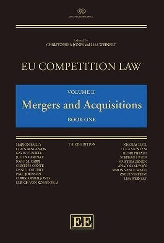EU Competition Law Volume II: Mergers and Acquisitions (Hardcover)