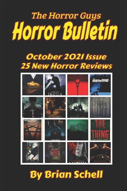 Horror Bulletin Monthly October 2021 (Paperback)