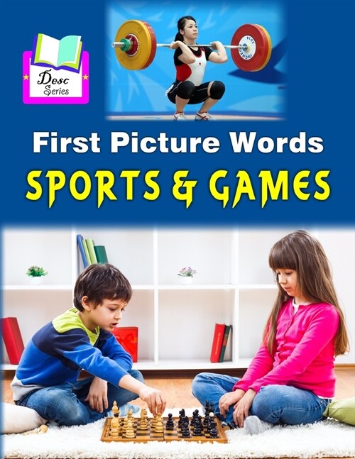 First Picture Words: Sports&games (Paperback)