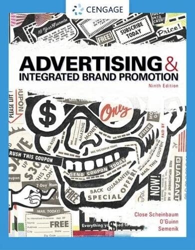 Advertising and Integrated Brand Promotion (Paperback, 9)