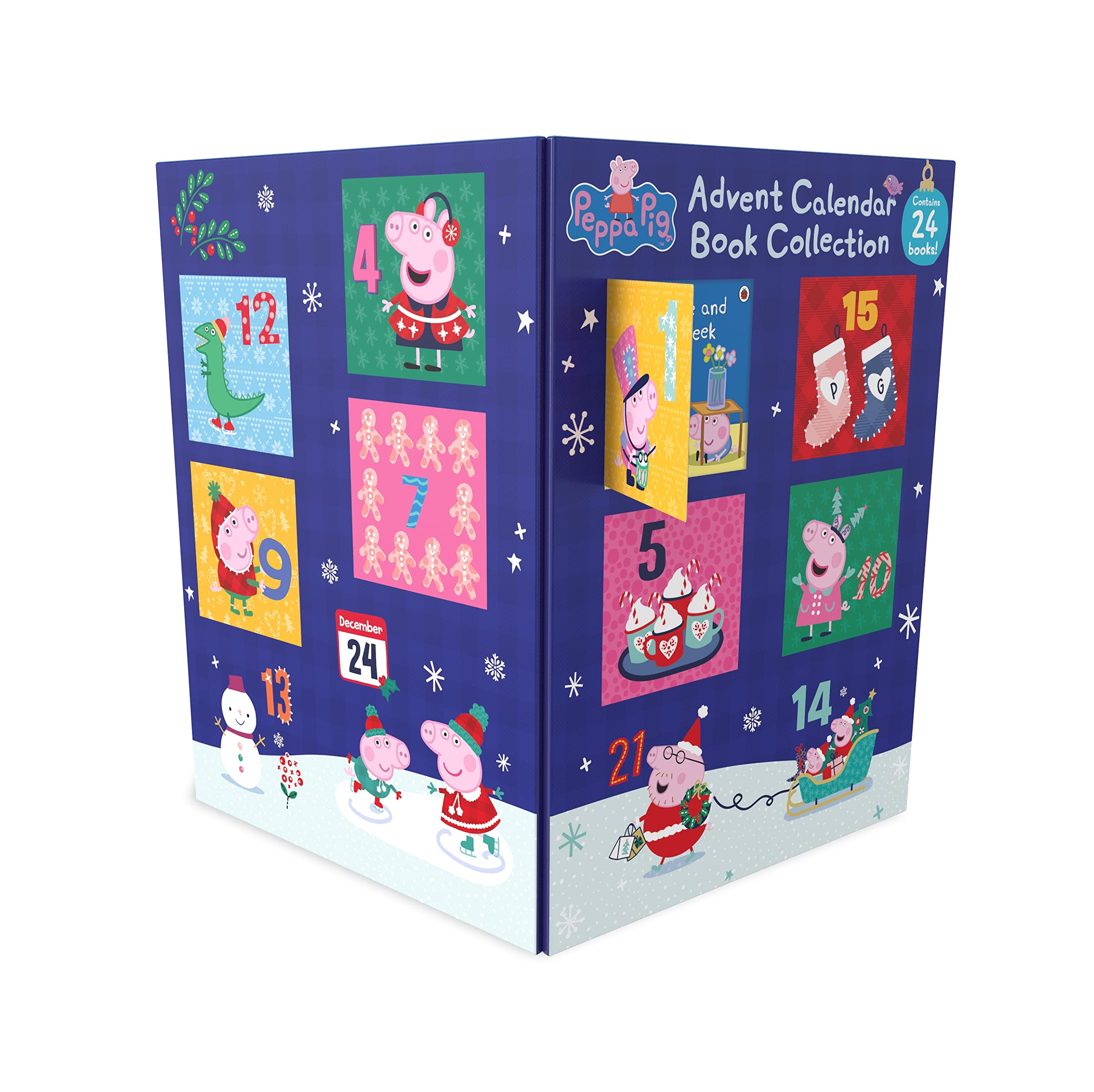 Peppa Pig: Advent Calendar Book Collection (Paperback)