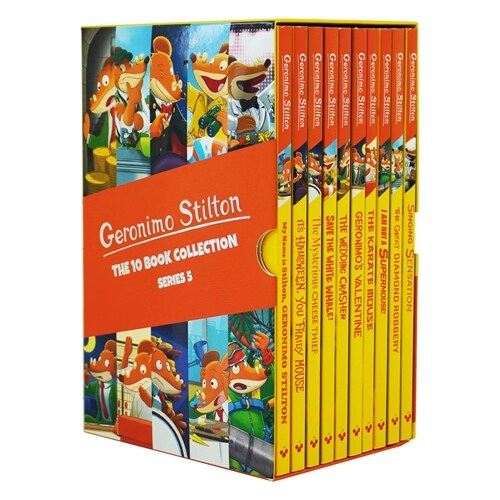 Geronimo Stilton: The 10 Book Collection (Series 5) (Boxed pack)