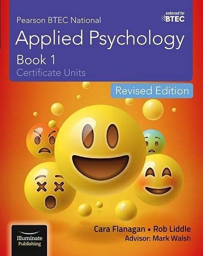 Pearson BTEC National Applied Psychology: Book 1 Revised Edition (Paperback)