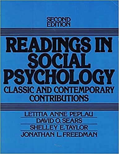 [중고] Readings in Social Psychology (Paperback, 2nd, Subsequent)