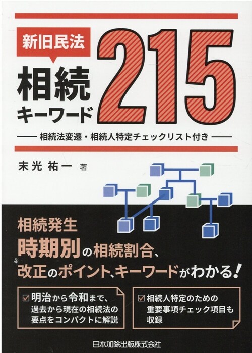 新舊民法·相續キ-ワ-ド215相續法變遷·相續人特定チェックリスト付き