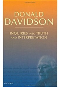 Inquiries into Truth and Interpretation : Philosophical Essays Volume 2 (Hardcover)