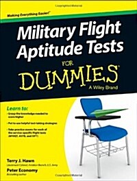 Military Flight Aptitude Tests for Dummies (Paperback)