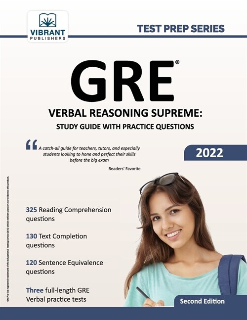 GRE Verbal Reasoning Supreme: Study Guide with Practice Questions (Paperback)