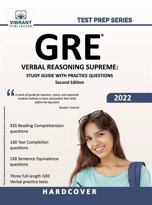 GRE Verbal Reasoning Supreme: Study Guide with Practice Questions (Hardcover)