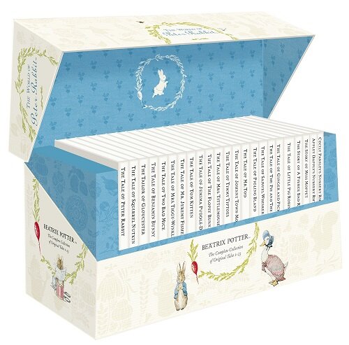 The World of Peter Rabbit - The Complete Collection of Original Tales 1-23 White Jackets (Multiple-component retail product, slip-cased)