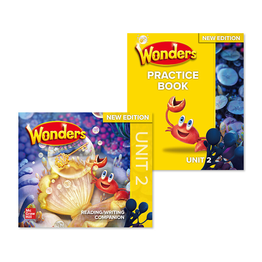 Wonders New Edition Companion Package K.02 (Student Book + Practice Book + QR Audio)