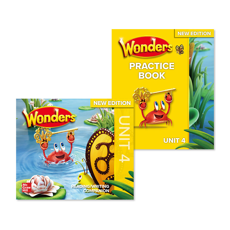 Wonders New Edition Companion Package K.04 (Student Book + Practice Book + QR Audio)