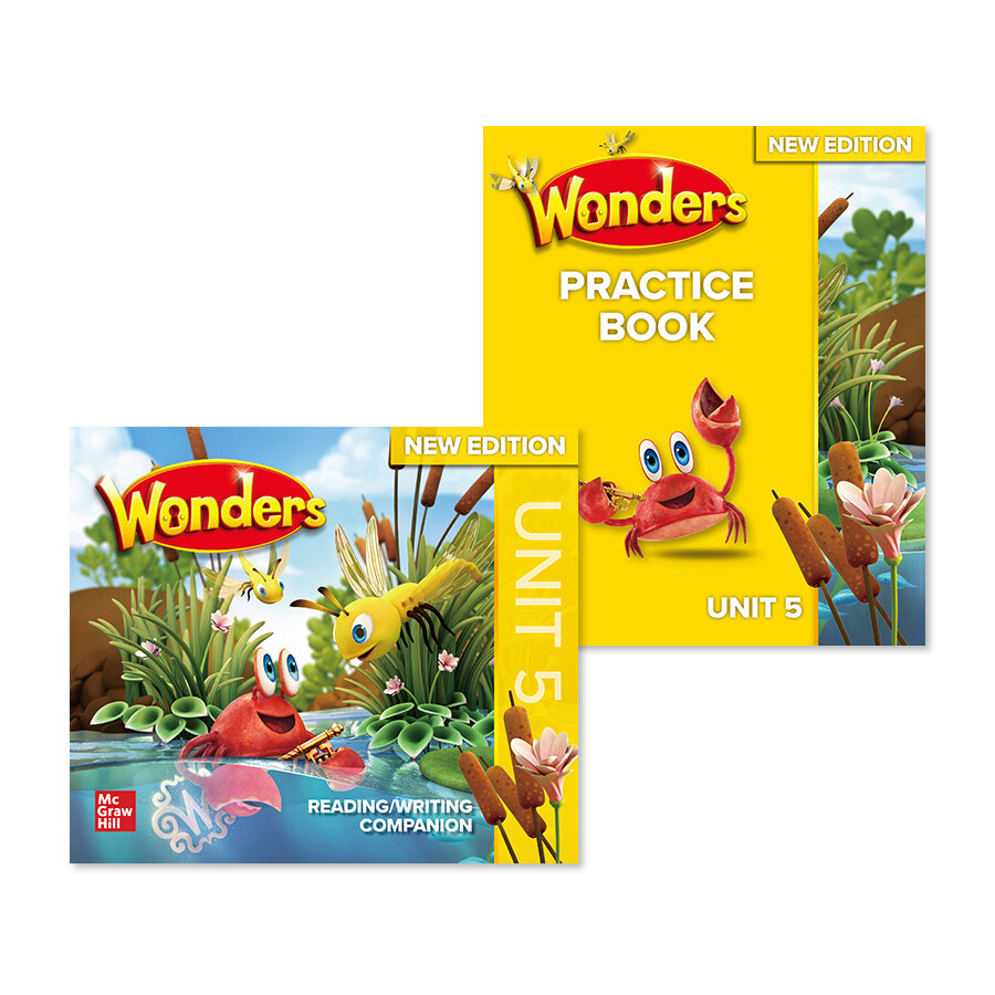 [중고] Wonders New Edition Companion Package K.05 (Student Book + Practice Book + QR Audio)