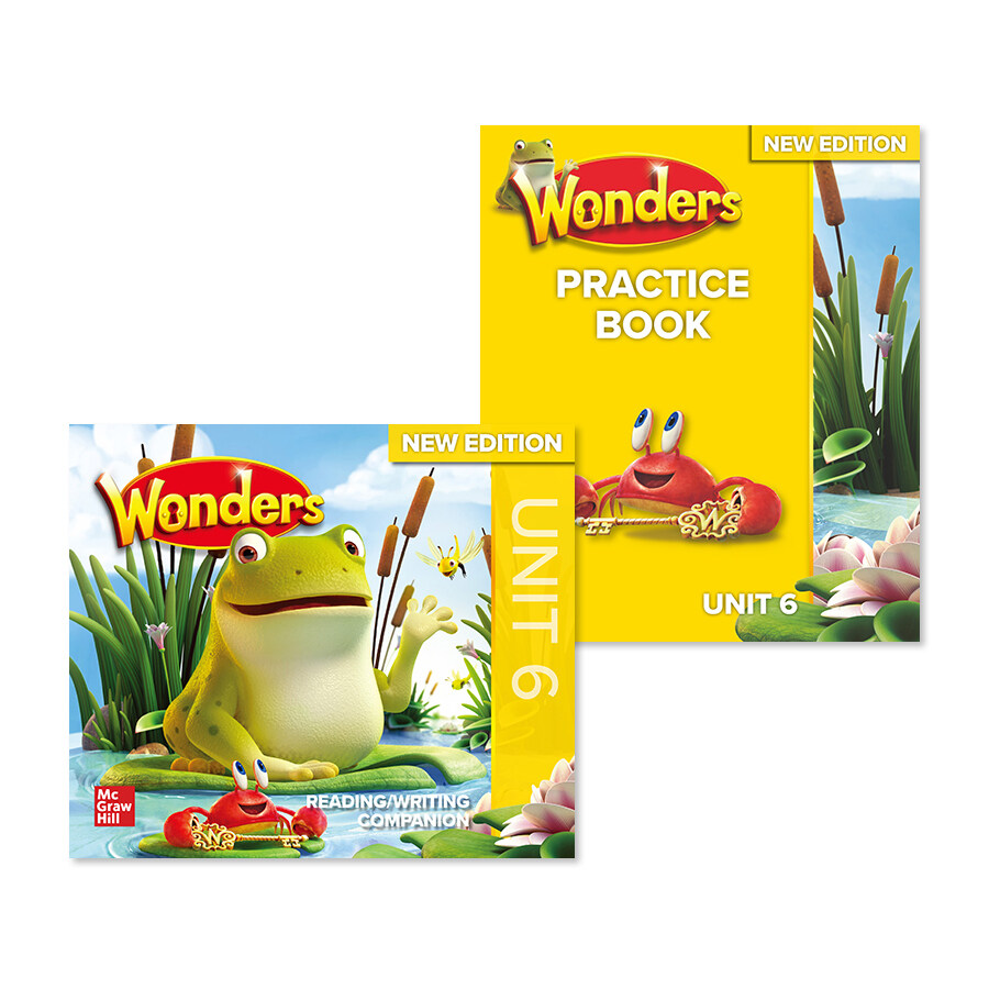 Wonders New Edition Companion Package K.06 (Student Book + Practice Book + QR Audio)